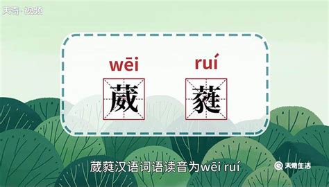 葳蕤意思|葳蕤的意思解释、拼音、词性、用法、近义词、反义词、出处典故。